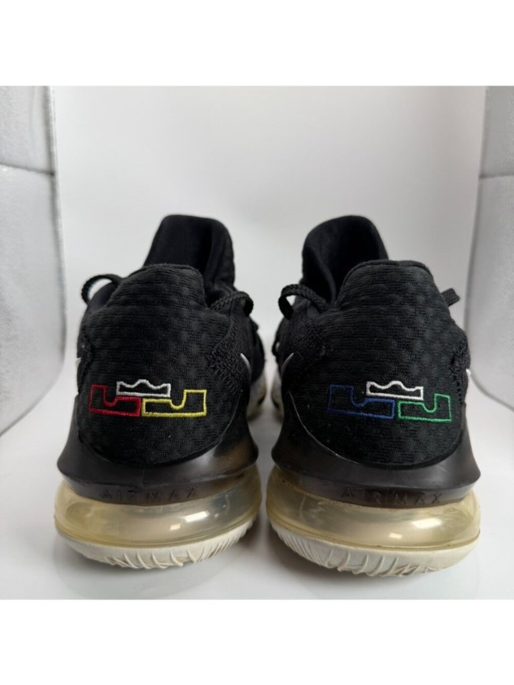 Nike Lebron 17 Low Shoes Mens Size 11.5 CD5007-002 Basketball Black White - Picture 6 of 12